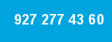 927 277 43 60